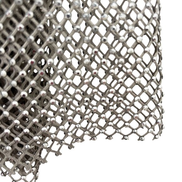 NWOT Dolly Parton Sparkle Mesh Sleeve Graphic T-Shirt XS - Picture 6 of 9